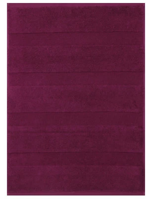 Betz Badvorleger DELUXE Duschvorlage Größe 50x70cm 100% Baumwolle pflaume lila - Bild 1 von 4