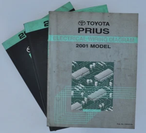 2001 Toyota Prius Repair Manuals + Electrical Wiring Diagram (shop service oem) - Bild 1 von 12