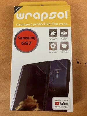 Wrapsol Screen Protector For Samsung Galaxy S7 - Image 1 of 3