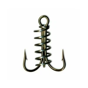 Mustad Dough Bait Hook D3551-BR-6-20pcs/ 10 boxes Spring Treble Trout Carp Hooks - Picture 1 of 5