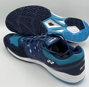 Yonex SONICAGE All Court Men's Tennis Shoe (Blue/Navy) 11.5 Wide- NEW!! - Picture 1 of 7