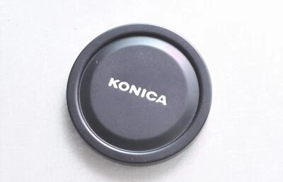 Konica 55mm Front Metal Lens Cap Early Slip-on for Hexanon AR 57mm f1.4 - Image 1 of 2