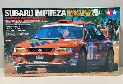 TAMIYA 58259 1/10 R/C SUBARU IMPREZA German Rally Champion '99 (TB-01 Chassis) - Image 1 of 4