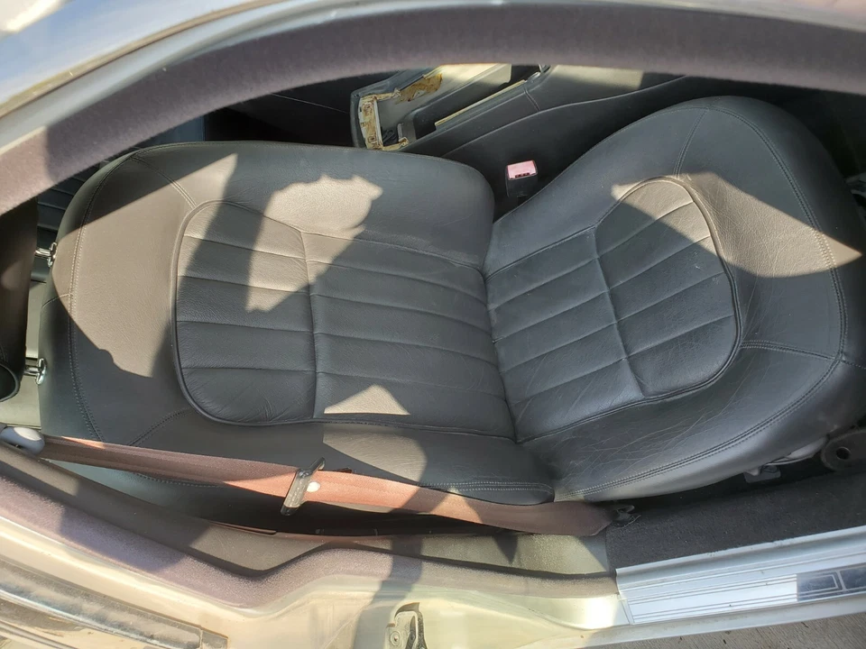 Jaguar XJR XJ 1998 1999 2000 01 2002 2003 deportivo pasajero derecho asiento delantero negro Foto 1 de 1