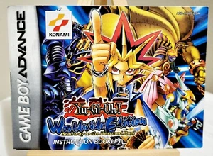 Yu-Gi-Oh Worldwide Edition Gameboy Advance- " INSTRUCTION MANUAL ONLY" - Picture 1 of 3