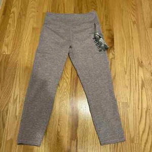 Zobha Womens capri ankle leggings Heather Black Plum size XL NWT - Picture 1 of 1