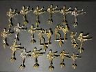 Lot of 19 Katrate/Martial Arts Various Trophy Toppers 80s Crafts