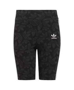 ADIDAS Big Girls High-Waisted Cycling Shorts HC7067 NEW with TAGS - Picture 1 of 2