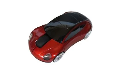 MOJO Porsche Car Optical Wireless Silent Mouse Red - Image 1 of 3