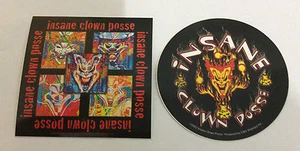 INSANE CLOWN POSSE 2-Pack of Stickers Cards & Flames NEW OFFICIAL MERCH ICP - Picture 1 of 1