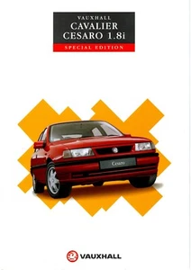 Vauxhall Cavalier Cesaro 1.8i Special Edition 1993 UK Sales Brochure - Picture 1 of 2