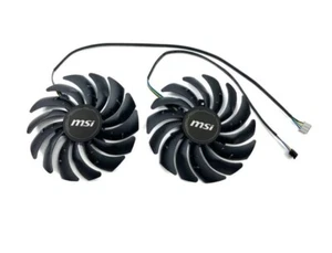 MSI RTX 3060 3060Ti 3070 VENTUS 2X OC PLD10010S12HH GPU Cooling Fan Replacement - Picture 1 of 7