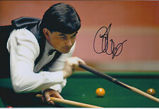 John PARROTT SIGNED 12x8 Photo Autograph COA AFTAL Snooker Dubai Classic Winner