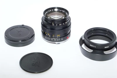 Leica SUMMILUX-M 50mm f1.4 lens. V2. Germany, c.1970. Leica M4, M6, Leica M10 - Image 1 of 4