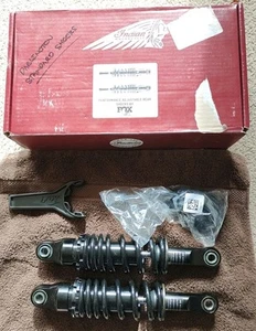 Neu 2025 Indian Scout Bobber OEM Stoßdämpfer hinten 1545124-266 ASM-SHOCK LOW N SCHWARZ - Bild 1 von 3