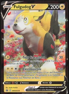 Carte Pokémon Fulgudog-V SWSH219 Promo SWSH Français - Picture 1 of 2