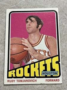 1972-73 Topps #103 Rudy Tomjanovich NBA Houston Rockets - Picture 1 of 3