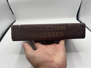 VTG Harcover 1963 Production Processes Textbook (Roger W. Bolz) - Bild 1 von 10