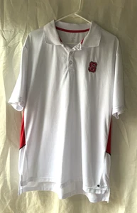 Polo calcio golf NC State Wolfpack XL bianca uomo - Foto 1 di 6