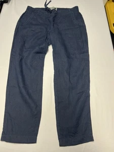 Athleta Pants Size 6 100% Linen - Picture 1 of 4