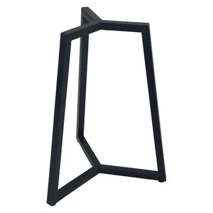 Round Metal Coffee Table Legs,28 Inch Black Iron Dining Table Base Only,Large... - Picture 1 of 5