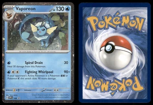 VAPOREON SVP 168 BLACK STAR PROMO POKEMON HOLO NM - Picture 1 of 3