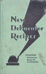 New Delineator Recipes 1930 (Butterick) 222 pages Cookbook - Picture 1 of 1