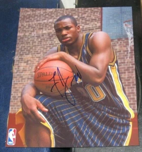 Fred Jones Indiana Pacers SIGNED AUTOGRAPHED 8x10 Photo COA Basketball NBA - Picture 1 of 1
