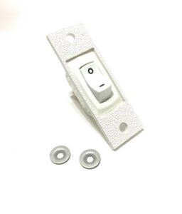 Jenn Air Replacement 2 Wire Fan Switch With 2 Push Nuts 12001130 White Color