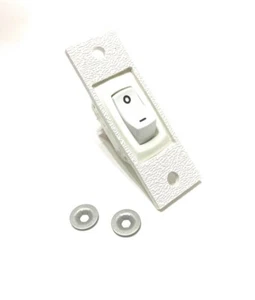 Jenn Air Replacement 2 Wire Fan Switch With 2 Push Nuts 12001130 White Color - Picture 1 of 12