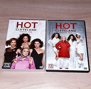 HOT IN CLEVELAND - The Complete Seasons 1 & 2 (Region 1 DVD, 5-Disc Set).