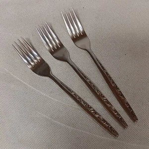 Ekco Eterna Dinner Forks 3 Stainless Steel 7-3/8" - Picture 1 of 6