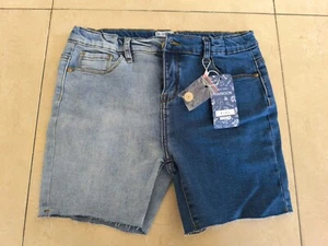 NEU Jeansshorts Gr. 16 Sommer Geschenkidee jung sexy Damen Mädchen modern schwarz - Bild 1 von 8