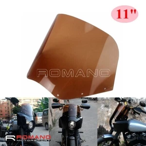 Deflector de parabrisas de faros de 11" para Harley Dyna Low Rider S FXLRS 2020-2021 - Imagen 1 de 6