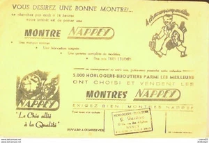 Buvard NAPPEY Horlogerie Nancy - Picture 1 of 1