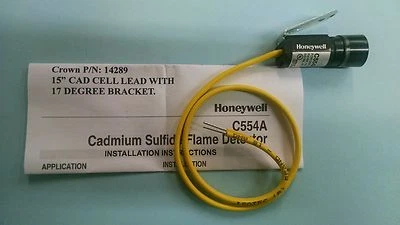 WAYNE, HONEYWELL Wayne 14289 Oil Burner Cad Cell 15" leads fits M MSR MH ERA EH HS EHASR OE