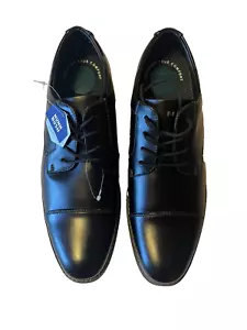 Scarpe Oxford Nunn Bush uomo business nere punta a cappuccio nuove con etichette US 13 - Foto 1 di 6