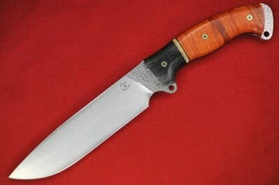 Busse Custom 2nd Gen Steel Heart Ergo .25" Hammered/Satin INFI, G-rexed Maple  Foto 1 de 4