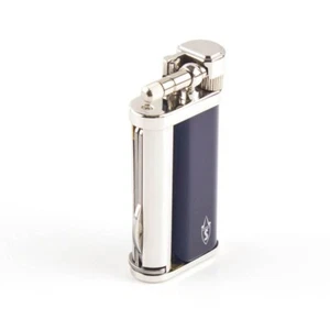 FEUERZEUG PIPE LIGHTER ACCENDINO DA PIPA LACCATO BLU SAVINELLI A66LAC-BLU - Picture 1 of 3