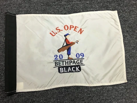 BETHPAGE BLACK TOURNAMENT FLAG - U.S. OPEN - PGA - WOODS - NICKLAUS Cover