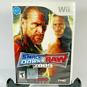 WWE SmackDown vs. Raw 2009 Featuring ECW (Nintendo Wii, 2008) - Picture 1 of 3