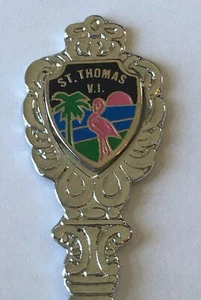 St. Thomas Virgin Islands Vintage Souvenir Spoon Collectible - Picture 1 of 4