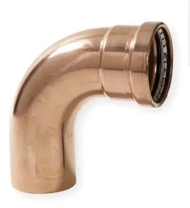 VIEGA PROPRESS XL-C ProPress XL-C 90 Straßenbogen, 2,5"x2,5", 20638 - Bild 1 von 3