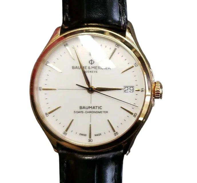 Baume & Mercier Clifton White Men's Watch - M0A10469