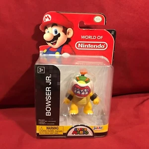 World of Nintendo 2.5" BOWSER JR. con FIGURA DE MÁSCARA Serie 3-1 *NUEVO* Super Mario - Imagen 1 de 3