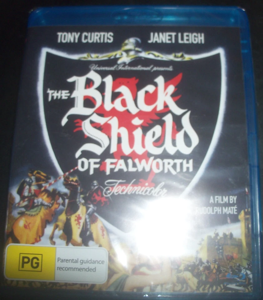The Black Shield Of Falworth (Tony Curtis Janet Leigh) (Aus Region B) BLURAY NEW - image 1 of 1
