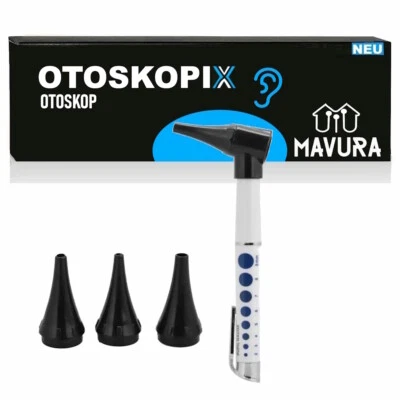 OTOSKOPIX Otoskop LED Ohrenleuchte Ohrenlupe Ohr Ohrpflege Aufsätze Otologie HNO - Bild 1 von 4