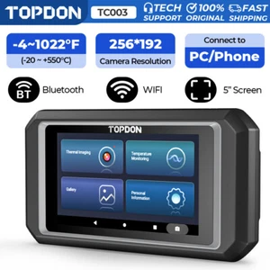 5'' TOPDON TC003 Thermal Imaging Camera Thermal Imager 2GB+32GB Storage -20 ~550 - Picture 1 of 12