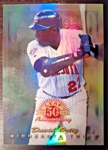 1998 Leaf Collections David Ortiz #PC 183 Gold Leaf Rookie Prized Collection - Picture 1 of 2