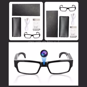 Mini Camera Glasses Ture 1080P HD Sports Eyeglass Cam Video Eyewear DVR Recorder - Picture 1 of 17